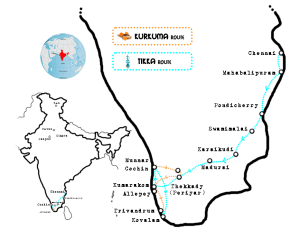 kaart-Zuid-India-algemeen